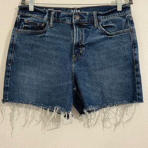 USED a.n.a Women's Blue Denim Shorts